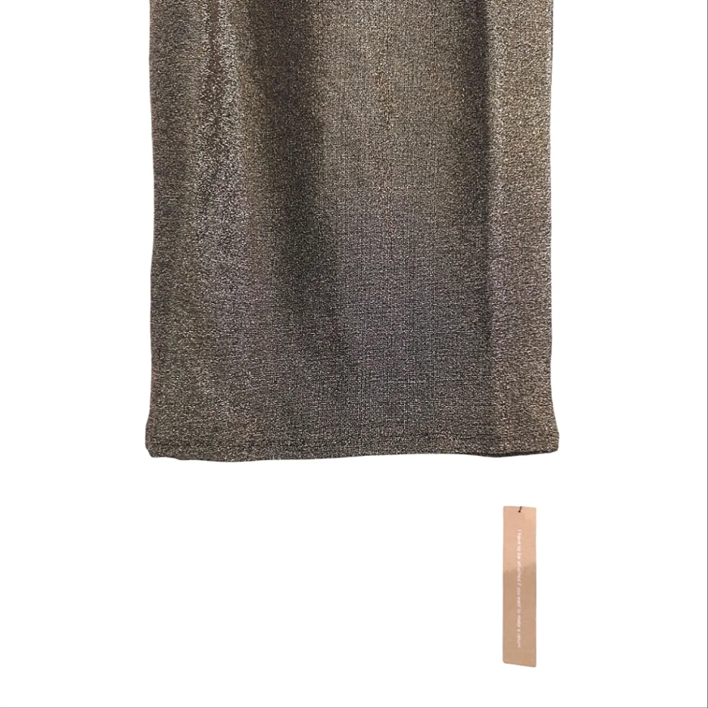 Reformation 'Rahm' Ruched Puff Sleeve Dress in Bronze Sparkle Size XS - Picture 7 of 13